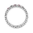 thumbnail image 3 of Created Synthetic Ruby Ring 1.70 Carat (ctw) in Sterling Silver, 3 of 4
