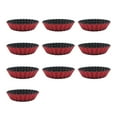 thumbnail image 1 of Inteprter 10 piezas de acero al carbono, molde para tarta de huevo, repuesto resistente al calor, molde para pastelería, herramienta de moldeado, Herramientas y accesorios para hornear Tipo 1 Inteprter HA084528-01, 1 of 6
