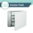 thumbnail image 3 of Peakform 6' Rectangle Centerfold Table, Indoor/Outdoor Requisite, White (80918), 3 of 20