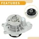 thumbnail image 5 of Bomba de agua Unique Bargains para Chevrolet Aveo 2009-2011 I4 1.6L DOHC No.1334142/71739779/24405895 con kit de junta, 5 of 6