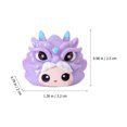 thumbnail image 2 of TABLZONE 9Pcs Adorable Dragon Statue Set Durable Wear Resistant Miniatures for Garden Lawn Yard Decoration, 2 of 6