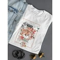 thumbnail image 3 of Perfume Art Shaped T-Shirt Women -Image by Shutterstock, Female Large, 3 of 4