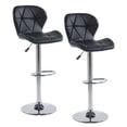 thumbnail image 1 of Set de 2 Sillas Altas Elly Latte Negro, 1 of 7