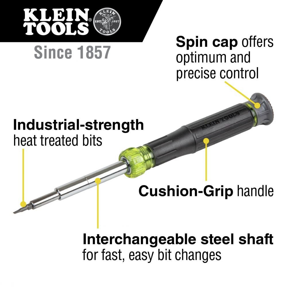Klein Tools 32314 14-in-1 Precision Screwdriver/Nut Driver