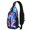 Yellow-121, variant on Aesthetic Bear Print Crossbody Sling Bag – Water-resistant, Anti-theft Pocket, Multi-pocket – Cute Brown and Polar Bear Pattern