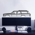 thumbnail image 5 of LaModaHome 1967 Country Squire Metal Silhouette Wall Art, 5 of 5