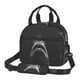 thumbnail image 1 of Disketp Black And White Shark Lonchera Térmica para Mujer y Hombre, Bolsa de Almuerzo Reutilizable e Impermeable para Trabajo, Viajes y Picnic, 1 of 7