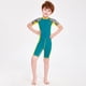 thumbnail image 2 of Traje de baño corto Advancent para niños con cremallera frontal Protección UV, 2 of 6