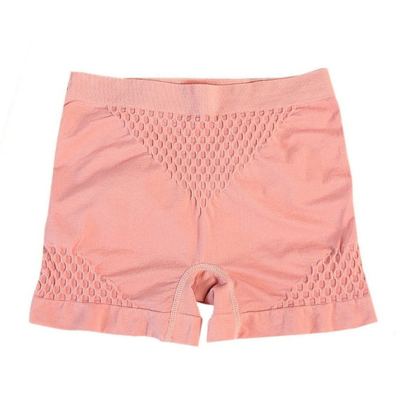 Women Underpants Sweat Absorption Mild Waist Elastic Moisture-wicking Lady Underwear Panties for Daily Wear,Pink L