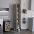 thumbnail image 5 of TUHOME Laska Storage Cabinet  Engineered Wood Gray, 5 of 7
