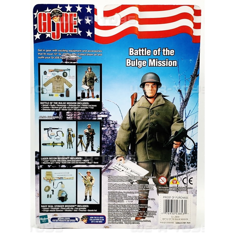 G.I. Joe Battle of the Bulge Mission Accessories Hasbro 2002 No