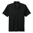 thumbnail image 5 of Yellow Rooster Mens Short Sleeve Eclipse Stretch Polo Shirt Deep Black L, 5 of 7