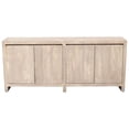thumbnail image 5 of Argyle 4-Door Sideboard in Modern Light Ash Ivory Finish on Reclaimed Solid Wood, 5 of 6