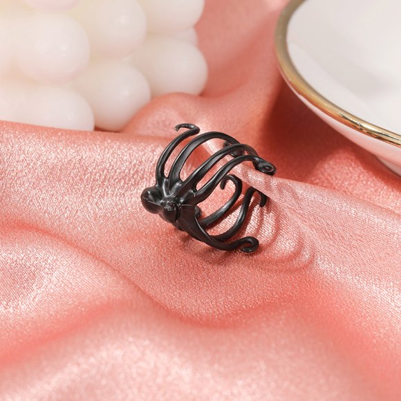 HOARBOEG Women's Ring for Beauty Personality Ring Gothic Mythology Retro Men and Women Index Finger Ring