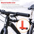thumbnail image 2 of Eigraketly 2 piezas de manillar de bicicleta de montaña Universal, cubierta a prueba de golpes, manillar de aleación de aluminio, mangas de agarre, piezas Ciclismo Rojo Eigraketly OD028226-02, 2 of 6