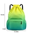 thumbnail image 2 of WIZUTIZ Backpack for Women Womens Backpacks with Adjustable Strap Zipper Pockets Backpacks Medium Solid Bags Water Resistant With Inner Pocket Bag 1 PC Yellow, 2 of 6