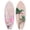 Docked Palms, variant on Notoriart Retro Coastal Art Coastal Acrylic Wall Art Easy-to-Hang, 2 panel 13" x 37", Seashells Skimboard Set