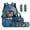 3D Cat Cowboy, variant on Yuyamidu Fish Camo Boys Bookbag and Lunch Box Set of 5 Elementary/Middle School Bag and Lunch Bag Pencil Box Bookmarks Children Bookbag Set with Lunch Boxes for Kids Girls 5th Grade