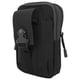 thumbnail image 2 of Molle bolsa EDC cinturón riñonera militar multiusos para exteriores con soporte para teléfono móvil negro, 2 of 14