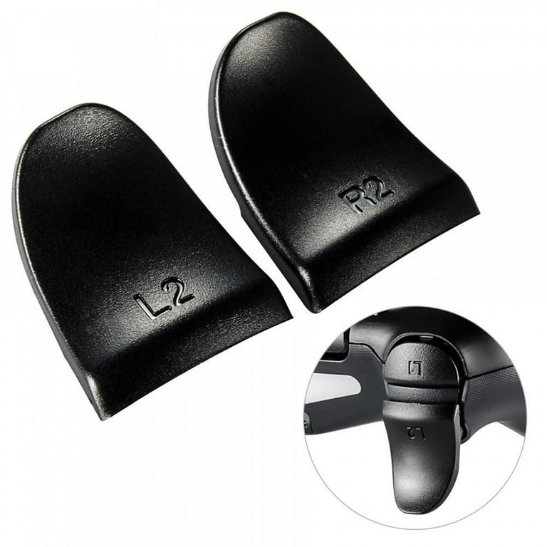 2Pcs R2 L2 Dual Trigger Extender Extra Longer Button for PS4