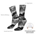 thumbnail image 4 of KLL Horse Silhouette Print Cool Socks Men's Women's Crew Socks Funny Crazy Novelty Stockings, 4 of 6