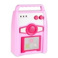 thumbnail image 5 of Best Choice Products Pretend Play Kids Electric Guitar, Toy Guitar with Interactive Microphone, Amp - Soft Pink, 5 of 7