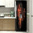 thumbnail image 2 of Halloween Door stickers, self-adhesive refrigerator stickers Decorations Door Cover, Horrible Demon  Banner Bathroom Porch Door Backdrop Decor for Indoor Outdoor Haunted House Decoration, 2 of 16
