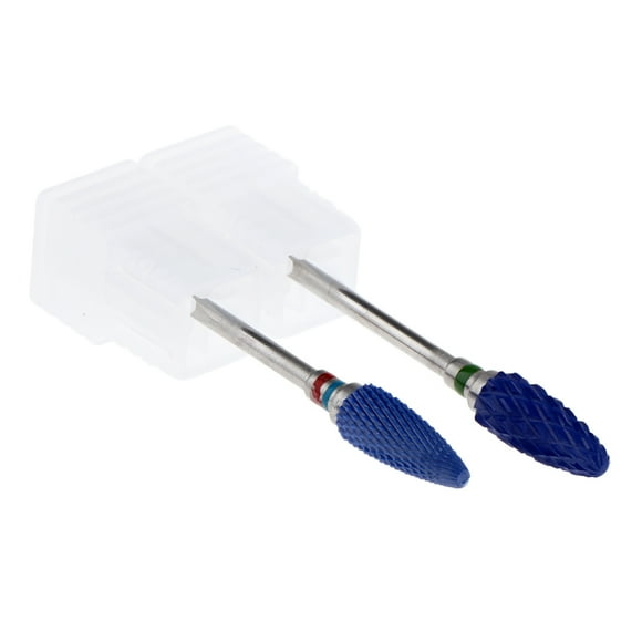 2 unids/set Brocas de Cerámica Zulema 2 Piezas Para Manicura