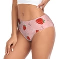 thumbnail image 2 of Fotbe Cute Strawberry C Calzones Estampados para Mujer – Ropa Interior de Algodón, Cómoda, Suave y Elástica-4X-Large, 2 of 6