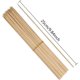 thumbnail image 2 of 200 Pieces Wooden Skewer Bamboo Skewer Stick Bamboo Barbecue Stick for Barbecues, Vegetables, Fruits, Family Parties 2.5mm * 25cm, 2 of 4