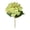 Green, variant on Artificial Hydrangea Flowers Bouquets, Realistic Faux Silk Hydrangea Stems, Multi‑Color Fake Flower for Wedding Home Table Vase Hanging Basket Decor,18.11 in,1pc.