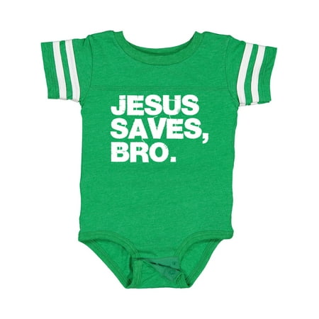 

Inktastic Jesus Saves Bro Christian Gift Baby Boy or Baby Girl Bodysuit