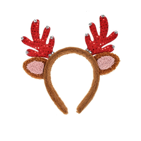 Holiday Time Red Reindeer Antler Head Bopper, 1 Piece