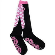 Lace-up Atitude/edgy Socks W/grip