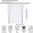 thumbnail image 2 of Cartoon Dog Curtains Coffee Color Dog Paw Prints Pattern Bone Rod Pocket Blackout Window Treatment for Kids Girls Bedroom Children''s Room Kitchen Home Decor Art Printed Window Drapes 42x54in, 2 of 6