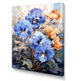 thumbnail image 2 of Designart "Medley Of Vibrant Pansies III" Pansies Wall Decor, 2 of 7