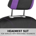 thumbnail image 3 of Seat Covers for Cars, Two-Tone Front Seat Covers with Matching Back Car Seat Cover, Made to Fit Most Auto Truck Van SUV, Interior Car Accessories, Car Seat Covers Full Set, 3 of 12