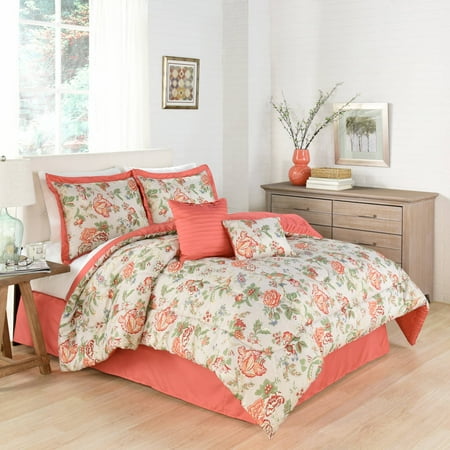 Waverly Traditions Casablanca, 6-Piece Bedding Comforter ...