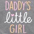 thumbnail image 3 of Instant Message - Celebrate Family - Daddy's Little Girl - Toddler & Youth Girls Raglan Graphic T-Shirt, 3 of 6