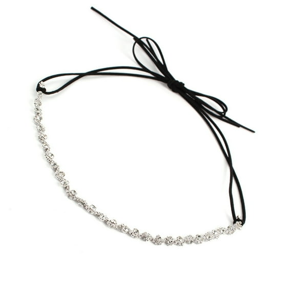 Charm Crystal Tassels Headpiece Chain Hat Rhinestones Decorative Chain for Stylish Look