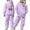 Light Purple, variant on WMQPNNS Sweatsuits for Girls Size 14, Boys 2 Piece Sweatsuits Drop Shoulder Hoodie and Soft Sweatpants Casual Outfit Sportwear Outfit, for Age 8-9 Years, White