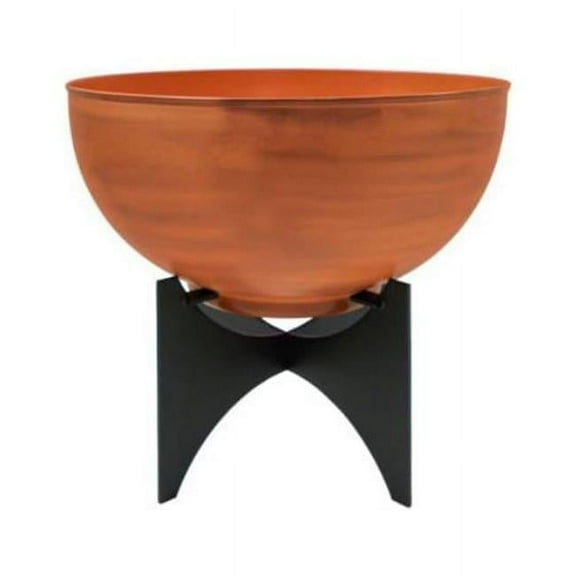 Achla FBC-57-61BS Norma II Planter with Burnt Sienna Bowl