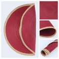 thumbnail image 5 of Unique Bargains Farmhouse Woven Placemats Set of 6 for Dining Table Decor Wine Red, 5 of 6
