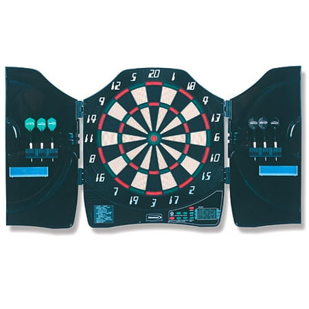 Halex Tournament Electronic Dartboard with Molded Cabinet
