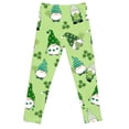 thumbnail image 4 of Tiijoy St. Patrick's Day Tights for Girls Kids Comfy Stretch Athletic Leggings, Sizes 1-12, 4 of 4