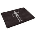 thumbnail image 2 of MKHERT Funny Dancing Human Skeleton Halloween Design Doormat Rug Home Decor Floor Mat Bath Mat 30x18 inch, 2 of 3