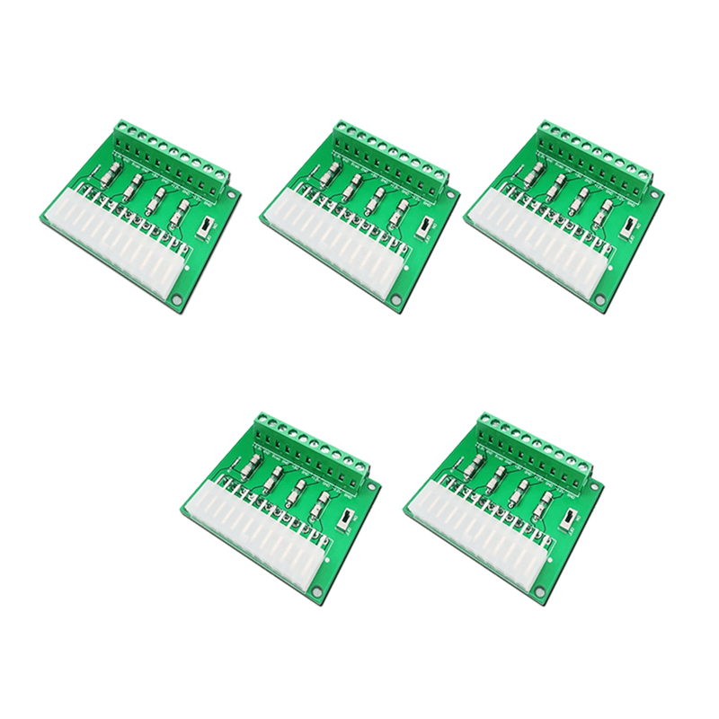 5Pcs Desktop ATX Power Adapter Board Computer ATX Power Take Power