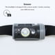 thumbnail image 5 of Eigraketly Linterna frontal con sensor, 3 modos, suministros de emergencia impermeables ajustables, linterna frontal recargable por USB para , Type2, 5 of 6