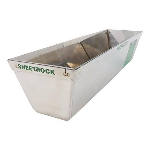 USG Sheetrock Matrix Stainless Steel Mud Pan with Reinforced Band 14