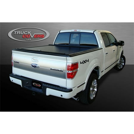 Truck Covers USA Truck Bed Cover CR142MT Heavy Duty Weather Resistant Roll-Up Cover
